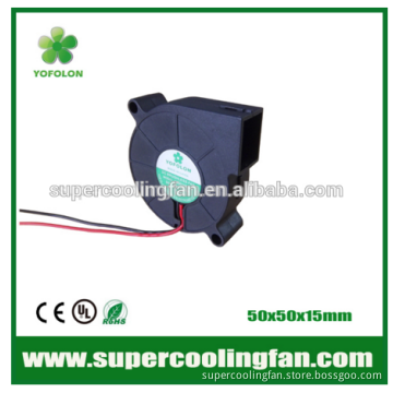 industry equipment application 12V DC voltage mini Blower Fan 50x50x15mm